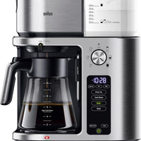 Braun - Multiserve 7 Programmable Stainless Steel Drip Coffee Maker - KF9270SI