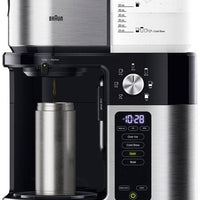 Braun - Multiserve Plus 7 Programmable Black Drip Coffee Maker - KF9250BK