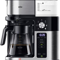Braun - Multiserve Plus 7 Programmable Black Drip Coffee Maker - KF9250BK