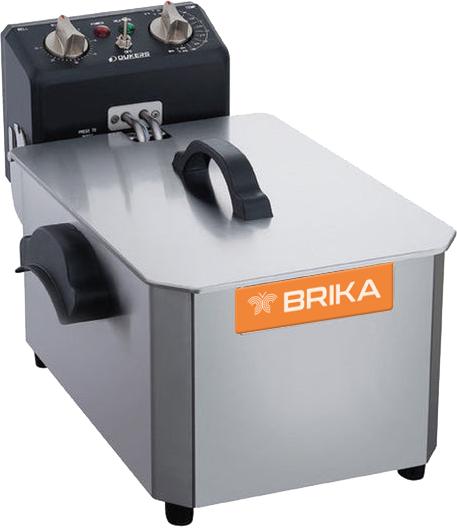 Brika - 10 lb Countertop Electric Fryer, 120V, 1780W - BCEF-10