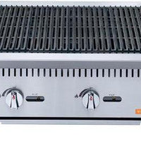 Brika - 24" Natural Gas Radiant Charbroiler, 70,000 BTU - BRB-24