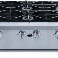Brika - 36" Natural Gas Hot Plate, 6 Burners, 168,000 BTU - BHP-366