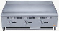Brika - 36" Natural Gas Manual Griddle, 0.75" Steel Plate, 90,000 BTU - BMG-36