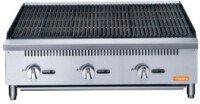 Brika - 36" Natural Gas Radiant Charbroiler, 105,000 BTU - BRB-36