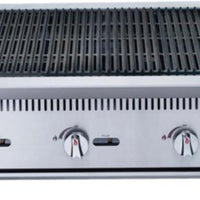 Brika - 36" Natural Gas Radiant Charbroiler, 105,000 BTU - BRB-36