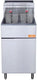 Brika - 70 lb Natural Gas Tube Fired Fryer, 150,000 BTU - BFR-70-NG