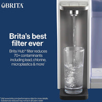 Brita - Hub Instant Powerful Countertop Water Filter System - 87340C