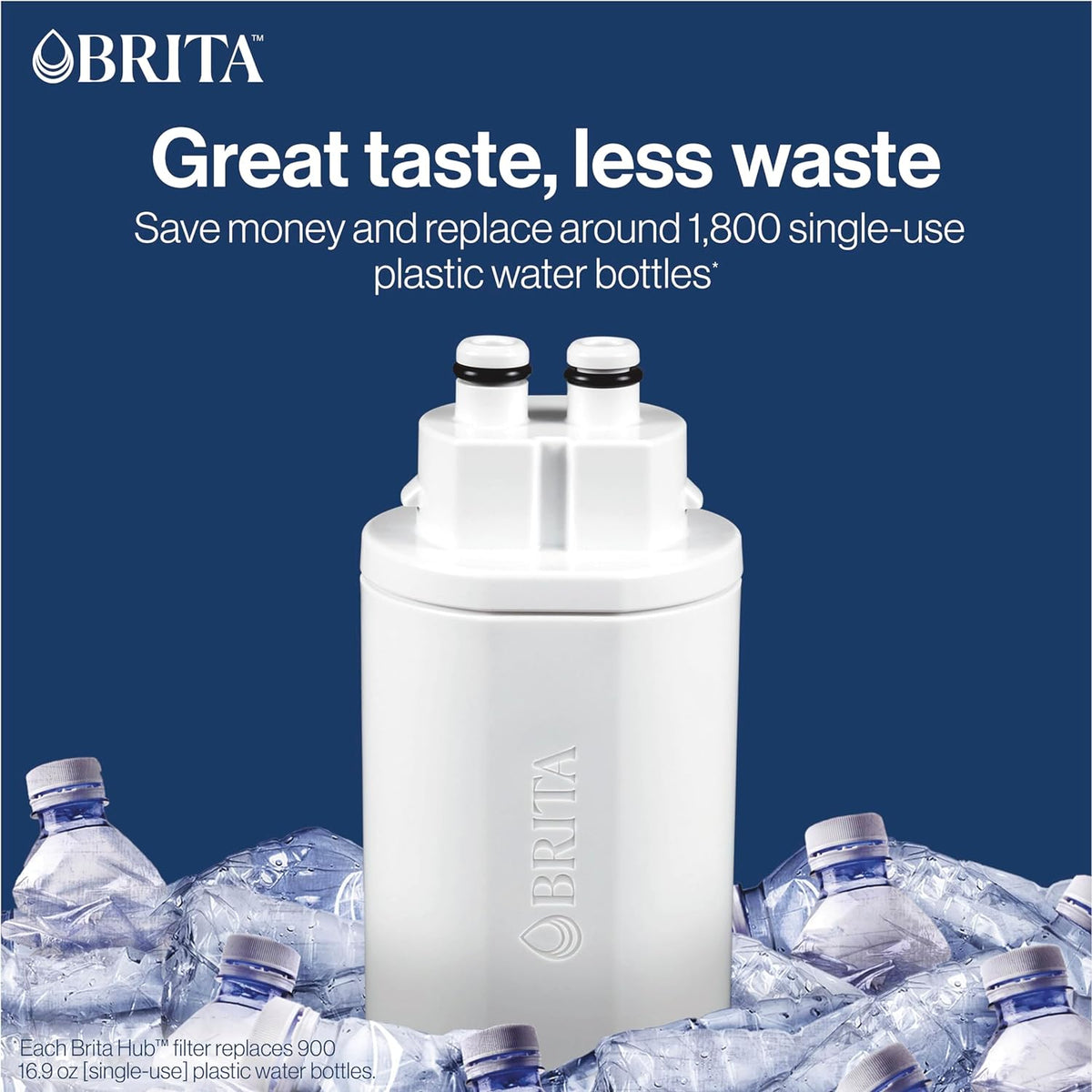 Brita - Hub Instant Powerful Countertop Water Filter System - 87340C