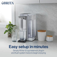 Brita - Hub Instant Powerful Countertop Water Filter System - 87340C