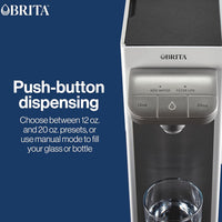 Brita - Hub Instant Powerful Countertop Water Filter System - 87340C