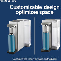Brita - Hub Instant Powerful Countertop Water Filter System - 87340C