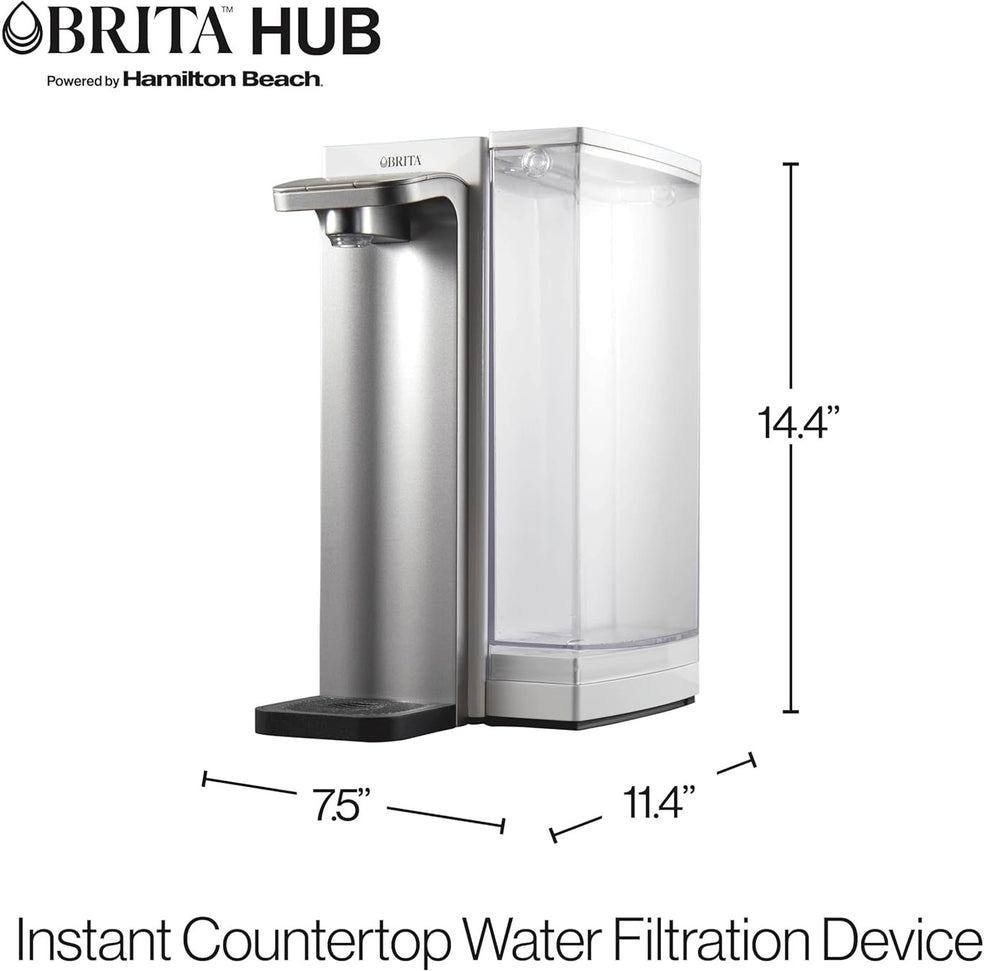 Brita - Hub Instant Powerful Countertop Water Filter System - 87340C