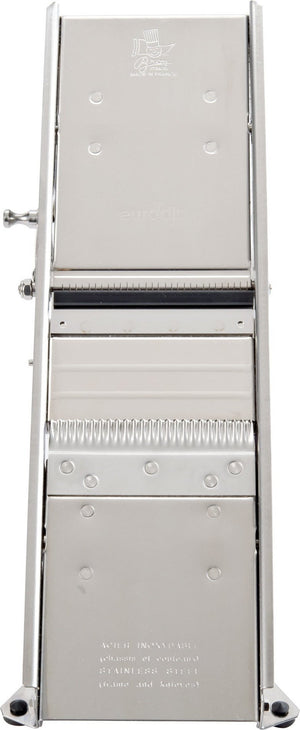 Bron Coucke - 3 & 10 mm Professional Stainless Steel Mandoline With Protective Carriage - 3839 (Available July, Order Now!)