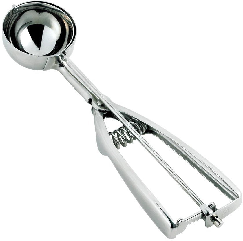 Browne - 0.5 Oz Stainless Steel Twin Grip Ice Cream Scoop - 573460