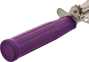 Browne - 0.75 Oz Stainless Steel Ice Cream Scoop With Purple Handle - 573340