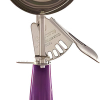 Browne - 0.75 Oz Stainless Steel Ice Cream Scoop With Purple Handle - 573340