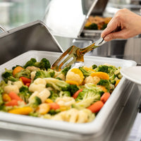 Browne - 1 Oz Horizon Stainless Steel Slotted Serving Spoon - 573374