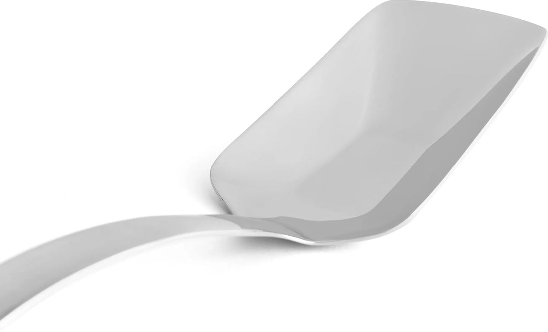 Browne - 1 Oz Horizon Stainless Steel Solid Serving Spoon - 573373
