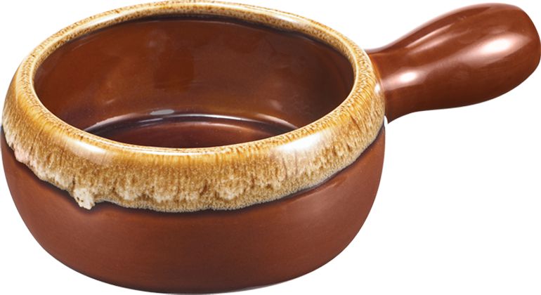 Browne - 10 Oz Onion Soup Bowl With Handle - 744050