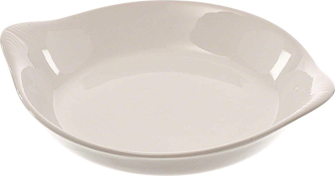Browne - 10 Oz White Round Au Gratin Dish - 564010W