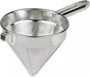 Browne - 10" Stainless Steel Soup Strainer Fine China Cap- 575410