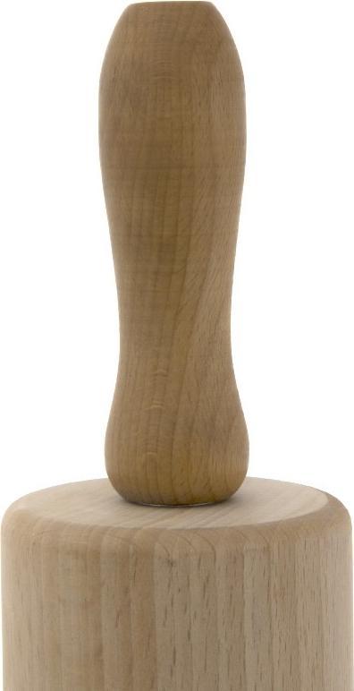 Browne - 10" Wood Rolling Pin With Nylon Handle - 744247