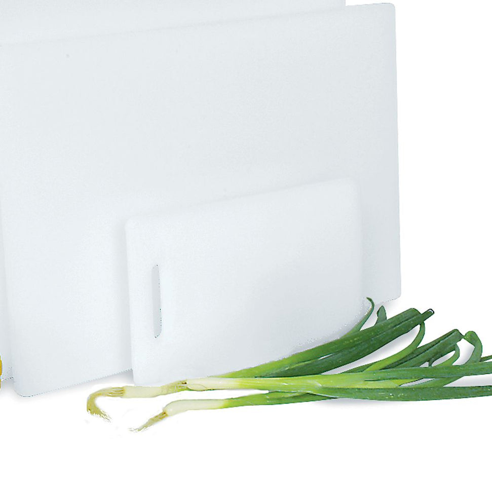 Browne - 10" X 6" White Cutting Board With Handle - 57360601