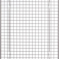 Browne - 10" x 8" Half Size Wire Pan Grate - 575537