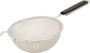 Browne- 10.25" Stainless Steel Double Mesh Fine Strainer - 18099