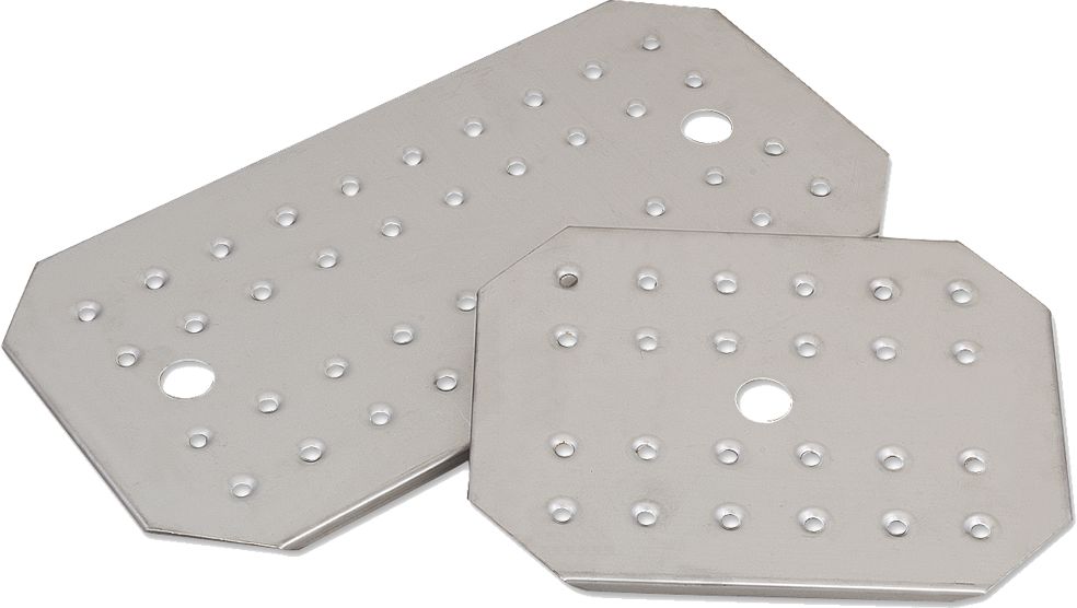 Browne - 10.75" x 8.37" Stainless Steel False Steam Table Pan Bottom - 5788120