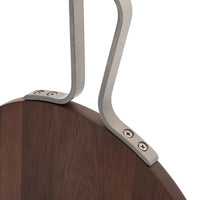 Browne - 12" Acacia Wood Round Serving Board With Handle - 571712