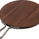 Browne - 12" Acacia Wood Round Serving Board With Handle - 571712