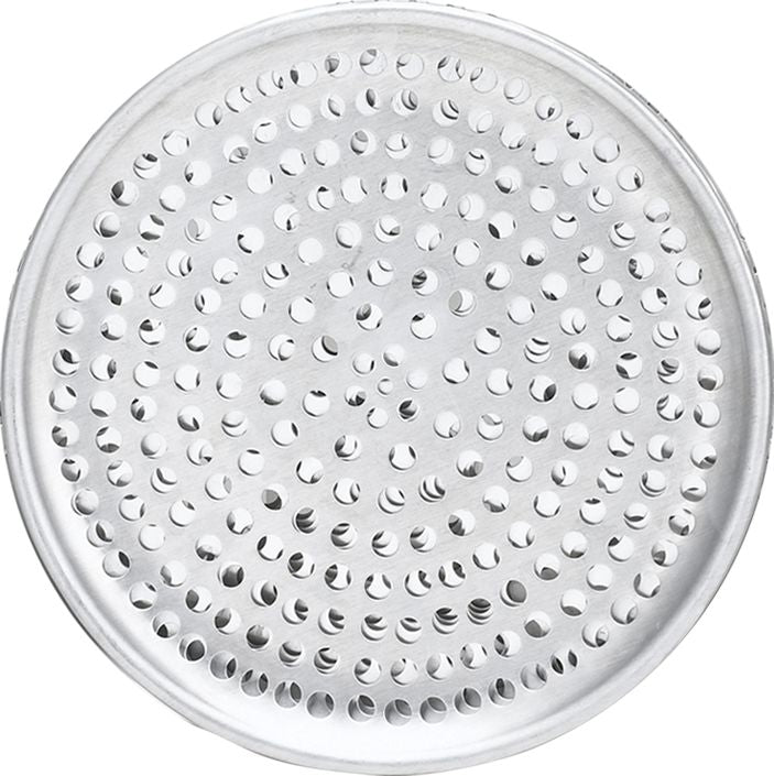 Browne - 12" Aluminum Perforated Pizza Pan - 575352