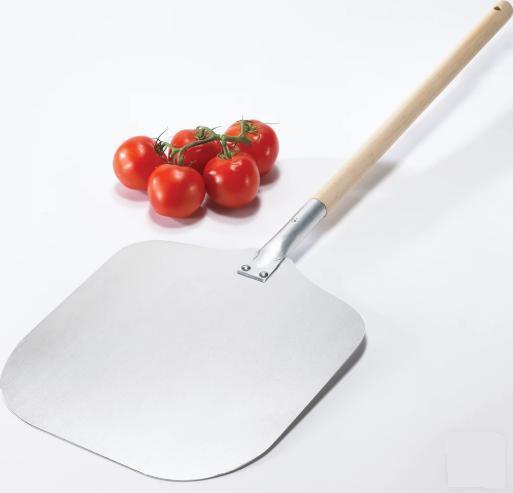 Browne - 12" Aluminum Pizza Peel with Wood Handle - 575322
