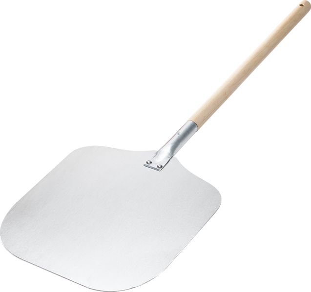 Browne - 12" Aluminum Pizza Peel with Wood Handle - 575322