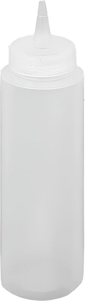 Browne - 12 Oz Clear Squeeze Bottle, Pack of 12 - 2103