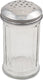 Browne - 12 Oz Plastic Cheese Shakers with Stainless Steel Perforated Top, Pack of 72 - 575181
