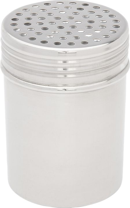 Browne - 12 Oz Stainless Steel Dredge Without Handle (Large Holes) - 575672