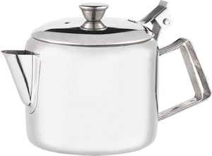 Browne - 12 Oz Stainless Steel Tea Pot With Strainer - 515000