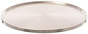 Browne - 12" Round Stainless Steel Low Base Pastry Stand - 57124