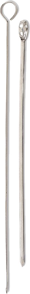 Browne - 12" Stainless Steel Round Skewers, Pack of 144 - 575691