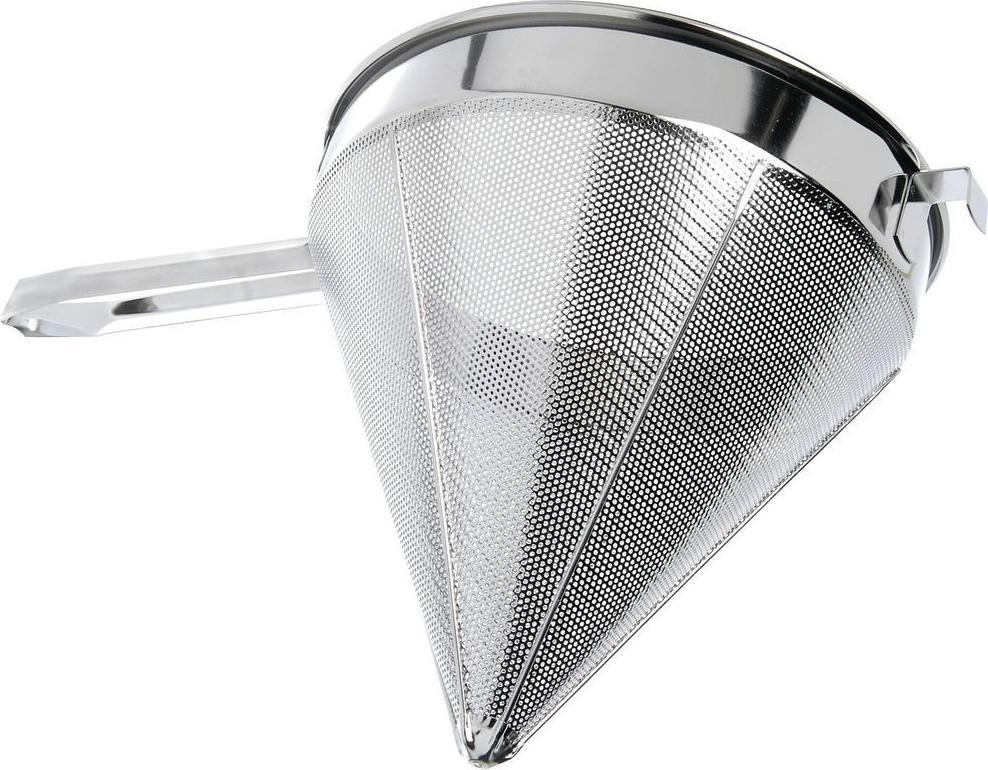 Browne - 12" Stainless Steel Soup Strainer Fine China Cap - 575412