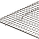 Browne - 12" x 16.5" Nickel Plated Steel Wire Footed Pan Grate (PG12165) - 575516