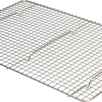 Browne - 12" x 16.5" Nickel Plated Steel Wire Footed Pan Grate (PG12165) - 575516