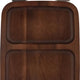 Browne - 12" x 7" Acacia Wood Sectioned Serving Board With Handle - 571507