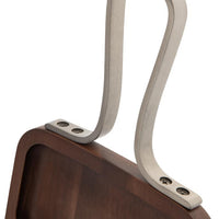 Browne - 12" x 7" Acacia Wood Sectioned Serving Board With Handle - 571507