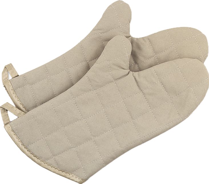 Browne - 13" Flame Retardant Oven Mitts (Water and Stain Repellant) - POM13