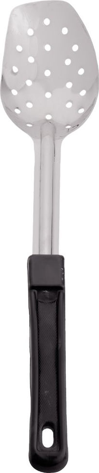 Browne - 13" Stainless Steel 3-Sided Perforated Serving Spoon With Bakelite Handle - 5763