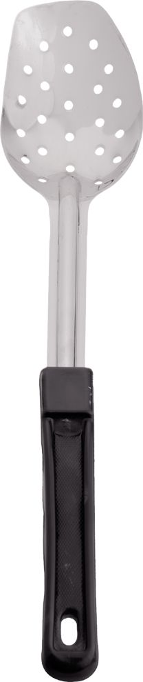 Browne - 13" Stainless Steel 3-Sided Perforated Serving Spoon With Bakelite Handle - 5763