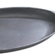 Browne - 14.5" x 7" Cast Iron Oval Fry Pan - 573722